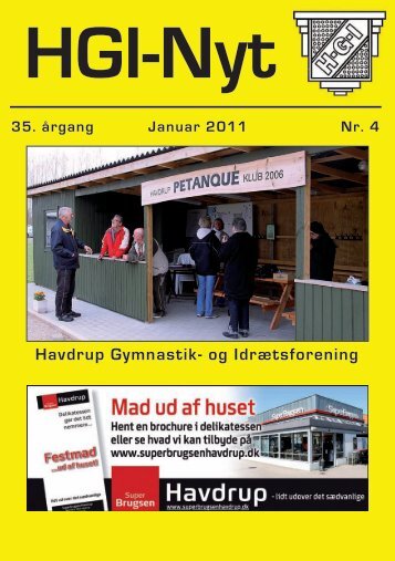 35. årgang Januar 2011 Nr. 4 - HGI Nyt