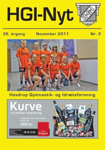 36.årgang - november 2011 - nr. 2 - HGI Nyt