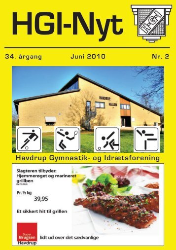 Havdrup Gymnastik- og Idrætsforening - HGI Nyt