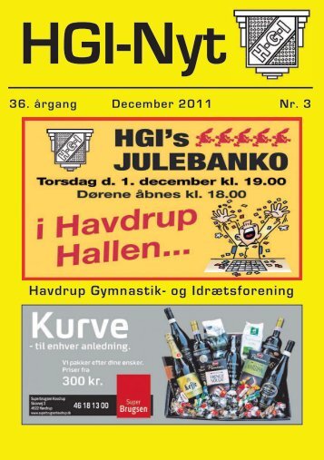 36.årgang - december 2011 - nr. 3 - HGI Nyt