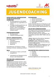 Schul-Info Jugendcoaching