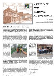 Amtsblatt Mai 2013 - Altenkunstadt