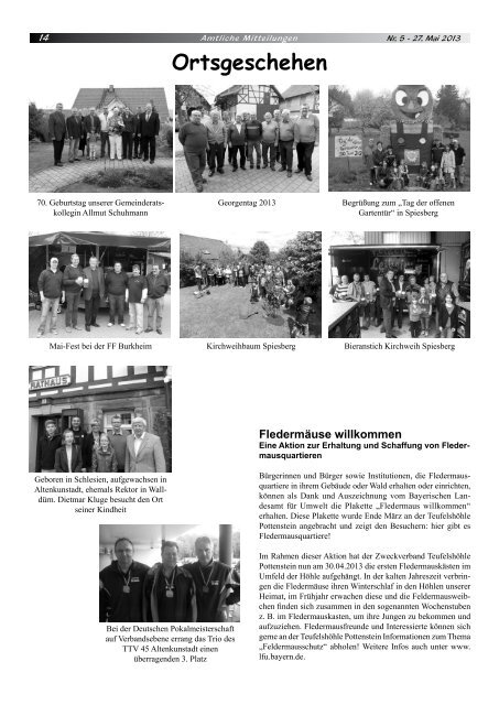 Amtsblatt Mai 2013 - Altenkunstadt