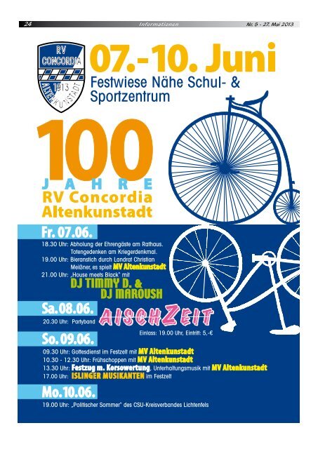 Amtsblatt Mai 2013 - Altenkunstadt