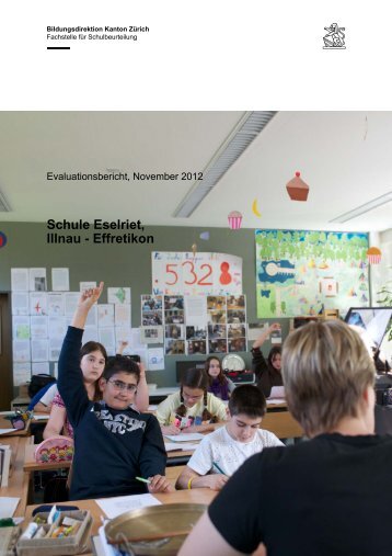 Evaluationsbericht Eselriet, Oktober 2012 - Stadt Illnau-Effretikon