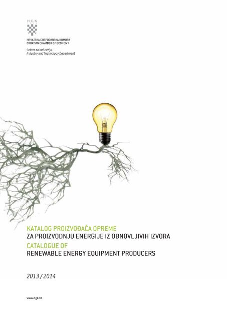 Katalog za proizvodnju energije iz obnovljivih izvora energije
