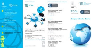 ECDL letak - Hrvatska gospodarska komora