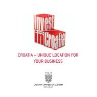 CROATIA â UNIQUE LOCATION FOR YOUR BUSINESS