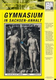 Aktuelle Ausgabe - Philologenverbands Sachsen-Anhalt