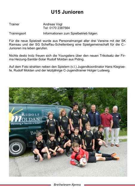 „Angst vor Anger?“ - TSV Berchtesgaden, Turn- und Sportverein ...