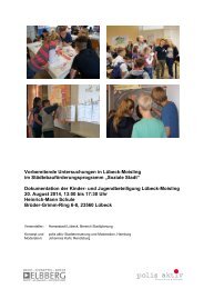 Dokumentation Ideenwerkstatt (PDF) - Stadtentwicklung