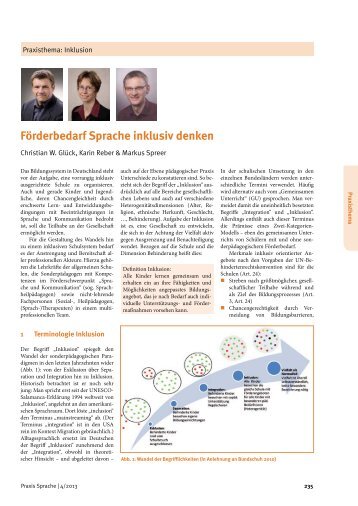 Förderbedarf Sprache inklusiv denken - Deutsche Gesellschaft für ...