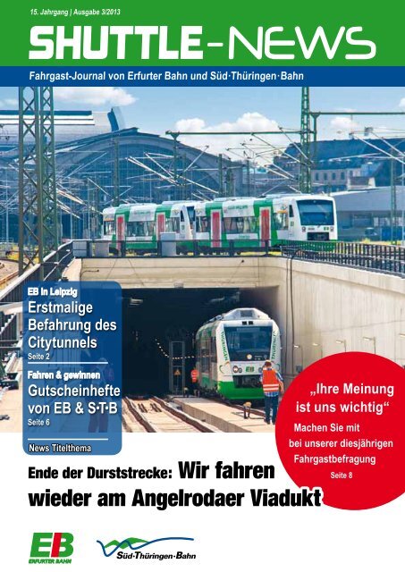 Shuttle News 3 - Erfurter Bahn