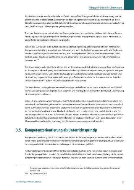 Pädagogisch-didaktische Überlegungen - Erwachsenenbildung.at