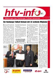 HFV-Info Nr. 15 - Hamburger Fußball-Verband e.V.