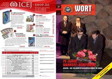 Ausgabe Nr. 01/2012 - ICEJ - International Christian Embassy ...