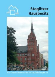 Steglitzer Hausbesitz 2013 - und Grundbesitzerverein von 1887 ...