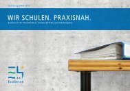 WIR SCHULEN. PRAXISNAH. - EcoServe International AG