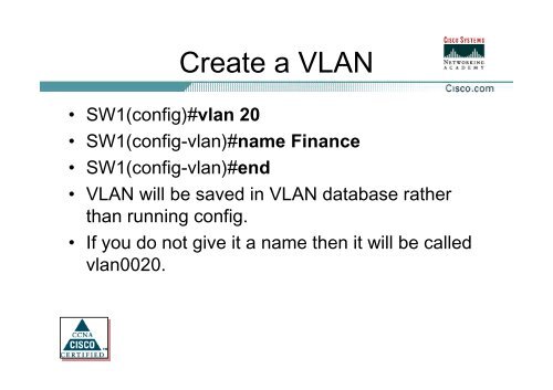 vlan 20