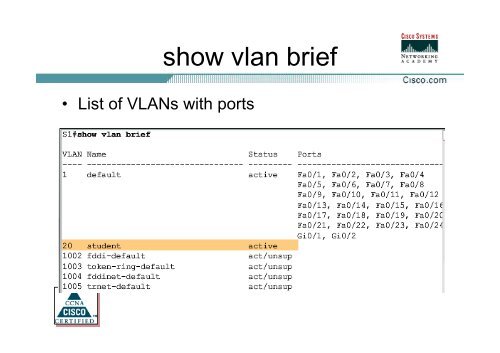 vlan 20