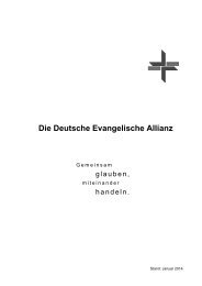 Spendenprospekt korrigiert Steeb - Deutsche Evangelische Allianz