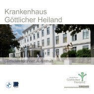 KHGH Patientenleitfaden.pdf - Krankenhaus Göttlicher Heiland