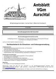 Amtsblatt - 04.07.2013 - Nr. 09 - Aurachtal