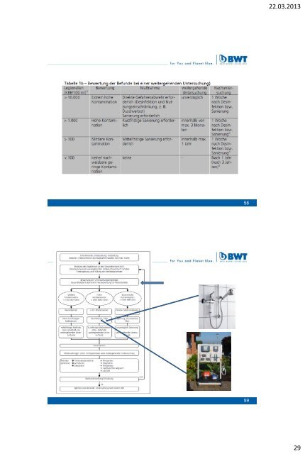 Gefährdungsanalyse, Sanierungsablauf und Maßnahmeplan