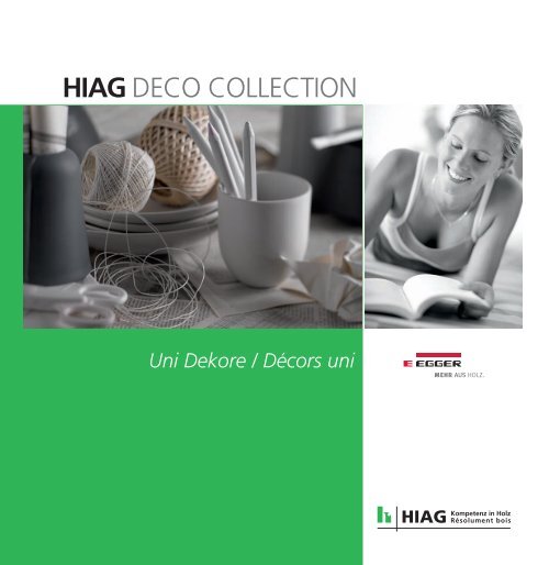 DECO COLLECTION EGGER Uni - HIAG Handel AG