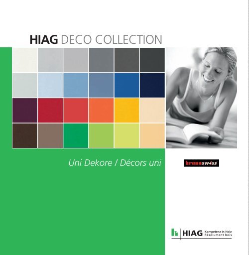DECO COLLECTION Kronoswiss Uni - HIAG Handel AG