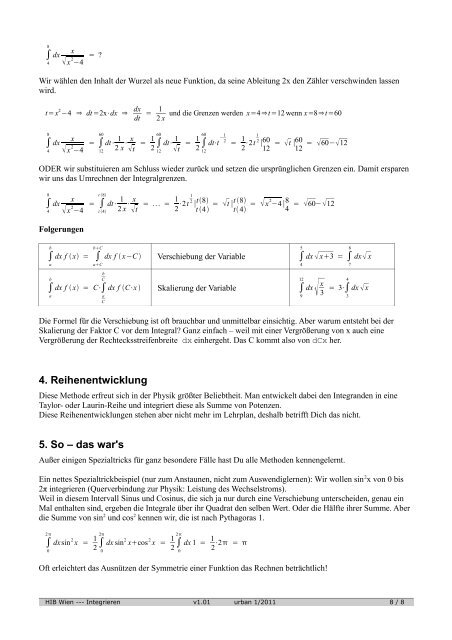 Integrieren â wie geht das? - HIB