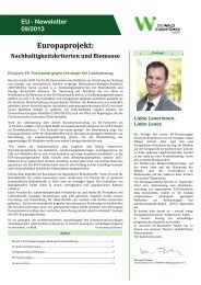 EU-Newsletter - Forstkammer Baden-Württemberg