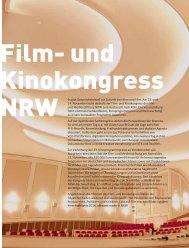 Es gibt Gesprächsbedarf zur Zukunft von Kino und Film. Am 13. und ...