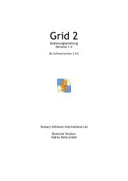 Grid 2 Bedienungsanleitung 1.4.pdf - Hidrex-reha.de