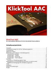 KlickTool AAC Handbuch