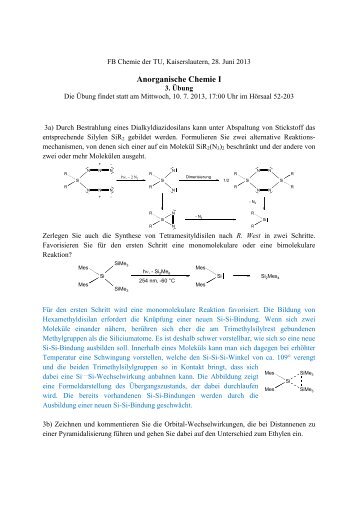 Anorganische Chemie I