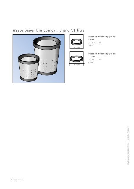 Service Manual February 2008 - Brabantia