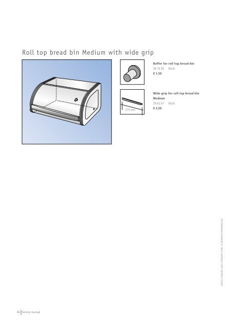 Service Manual February 2008 - Brabantia