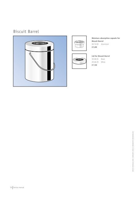 Service Manual February 2008 - Brabantia