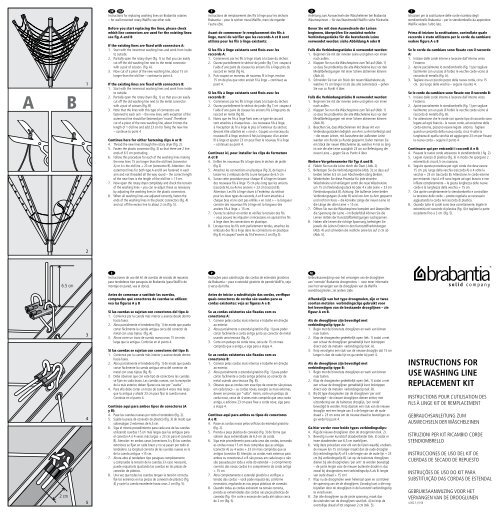Replacement line for brabantia rotary dryer new arrivals