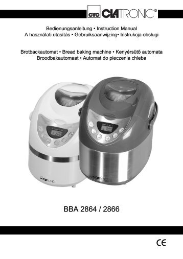 BBA 2864 / 2866 - Clatronic