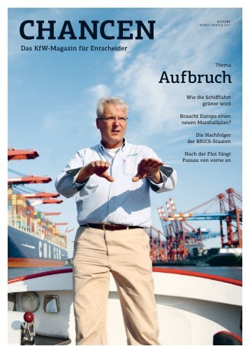 CHANCEN - Das KfW-Magazin für Entscheider (Ausgabe Herbst ...