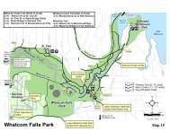 Whatcom Falls Trail Map - City of Bellingham, WA