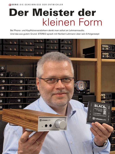 Der Meister der kleinen Form - Hifi aus Deutschland