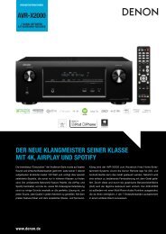 DENON AVR-4810 Manual german