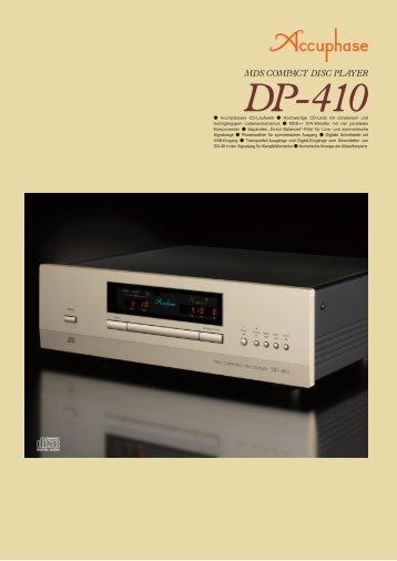 "Accuphase DP-410" (PDF)
