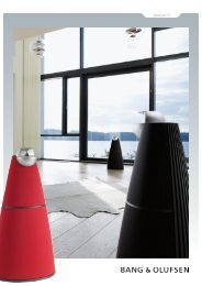 BeoLab 9 - Bang & Olufsen, HiFi-Mathys AG, Luzern