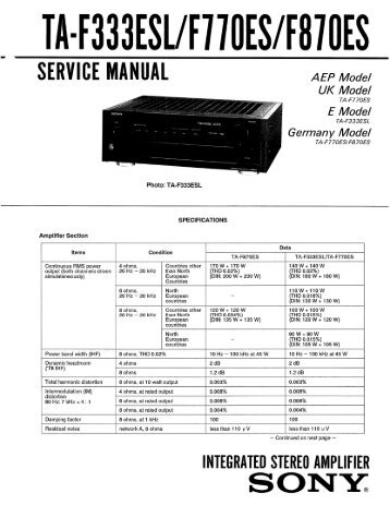 Sony TA-F770ES.pdf - Hifi-pictures.net