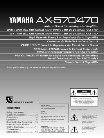 Yamaha AX-570.pdf - Hifi-pictures.net