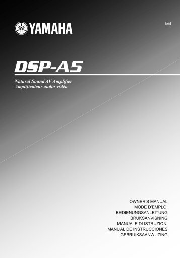 DSP-A5 - Yamaha